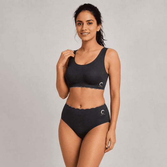 Set of 3 Black and Grey Everyday-Comfort Set