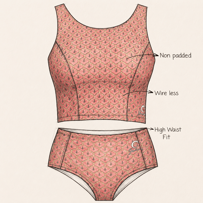 RoseGoldFit Bralette & Panty Set