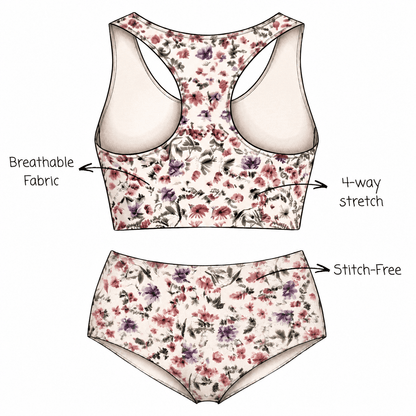 BloomFit Bralette & Panty Set