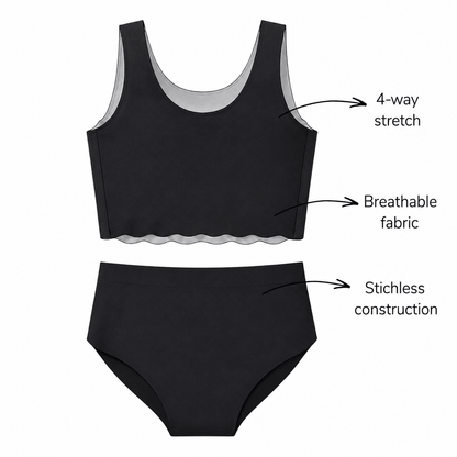 Black and Grey Everyday-comfort set
