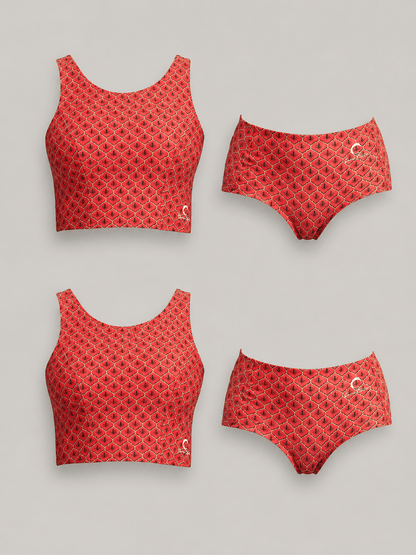Set of 2 RosegoldFit Bralette & Panty