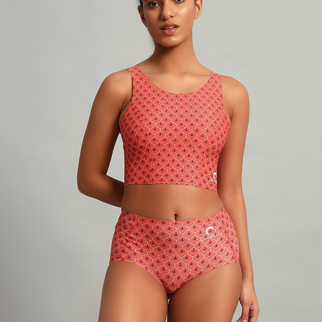 Set of 2 Rosegold Bralette & Panty