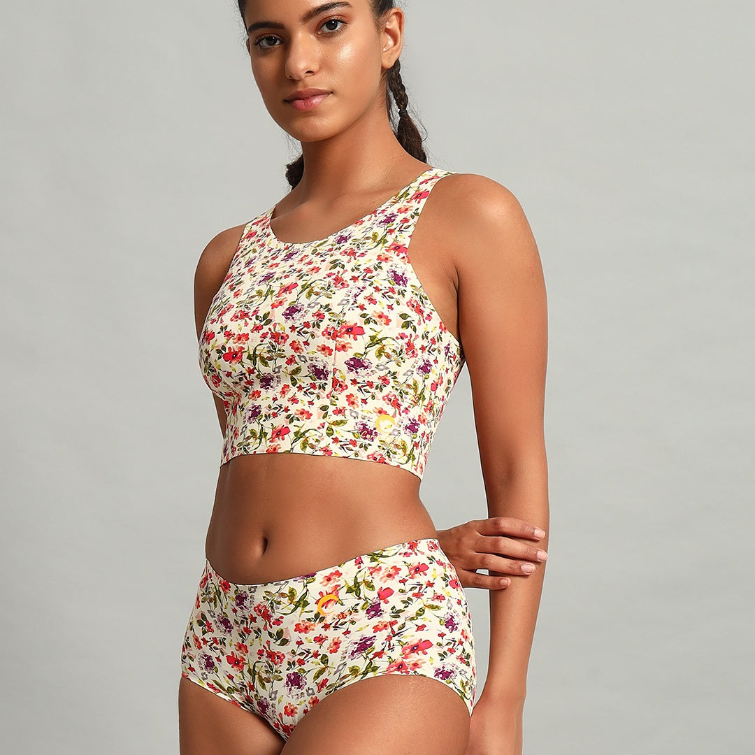 Set of 2 BloomFit Bralette & Panty