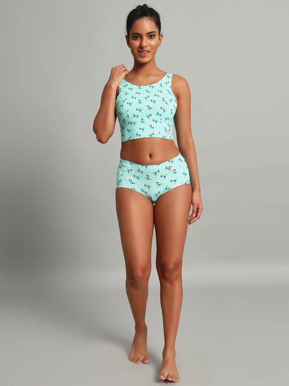 Mint Kingfisher Fit Set