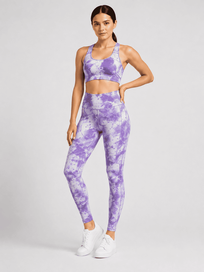 Taro Sports Bra & High-Waisted Leggings Set