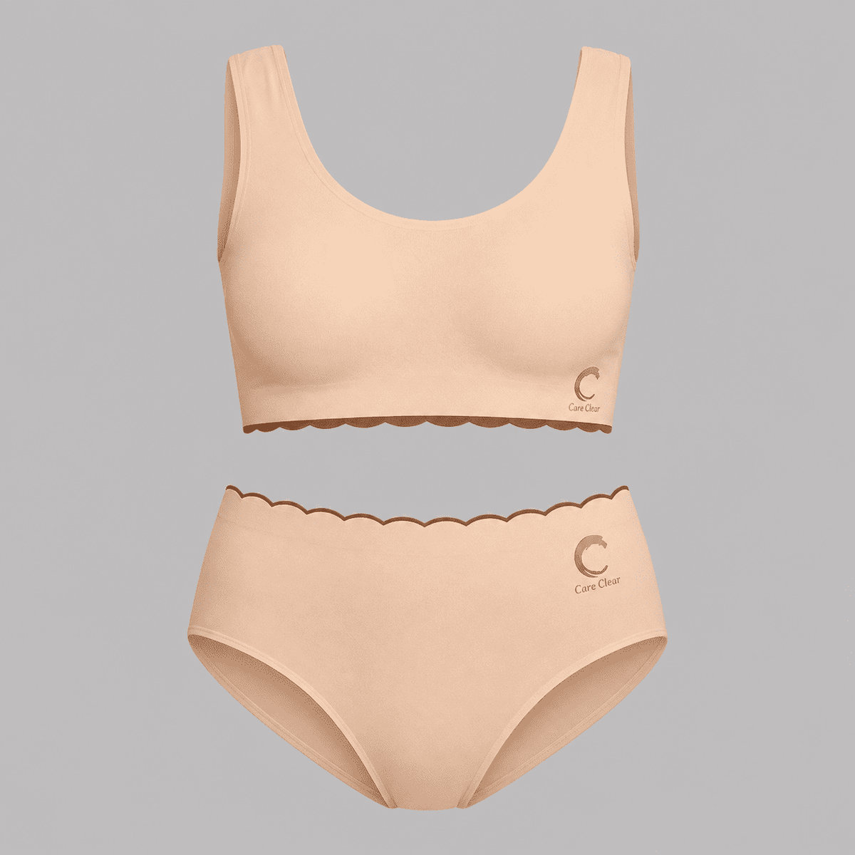 Set of 2 Hazelnut and Cappuccino